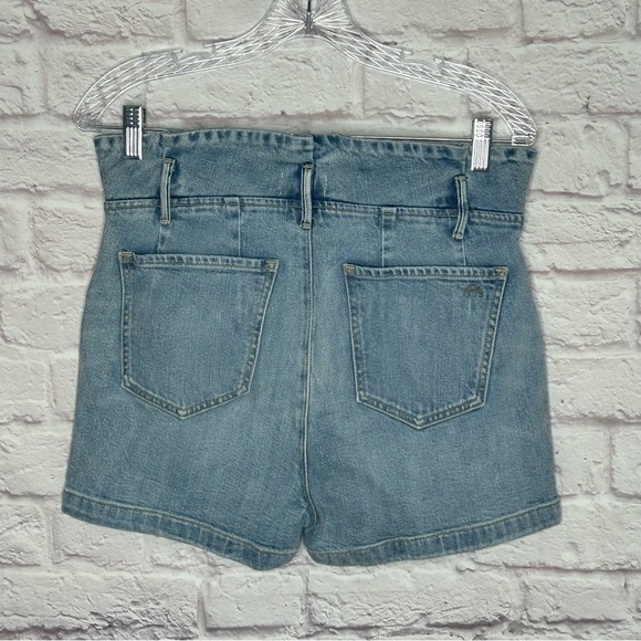 Porter Blue Penny Paperbag Denim Shorts - Picture 5 of 15